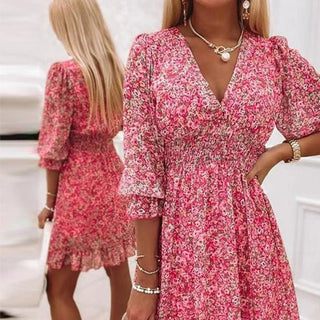 Wren™ - Elegant Floral Dress