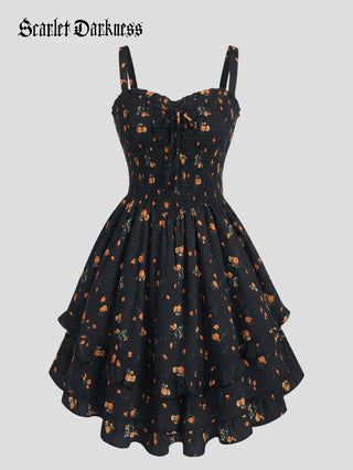 FABIENNE™ - Spring Tea Party Milkmaid Dress