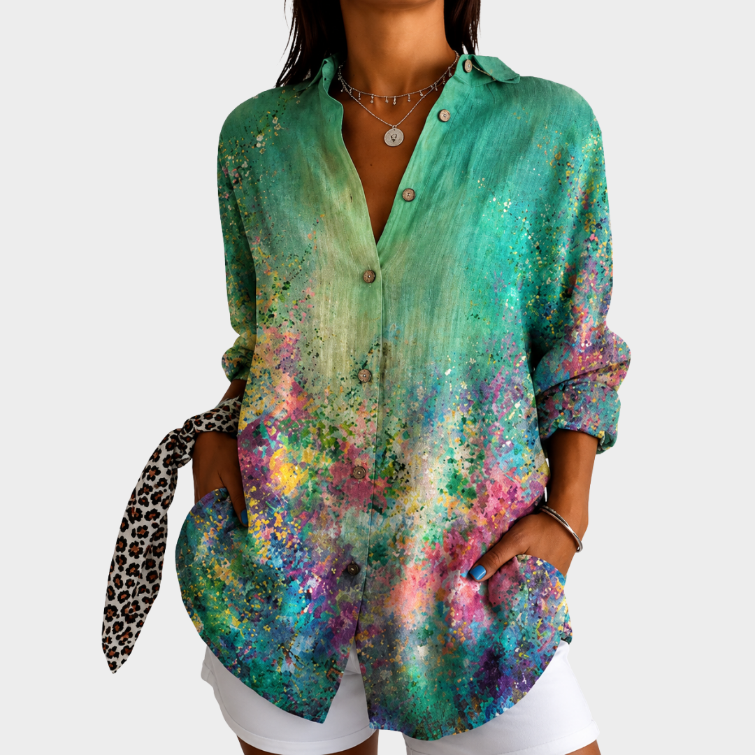 ESMERALDA | Emerald Meadow Blouse