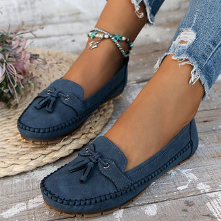 MARCHETTA™ - Orthopedic Bow Loafers - Blue