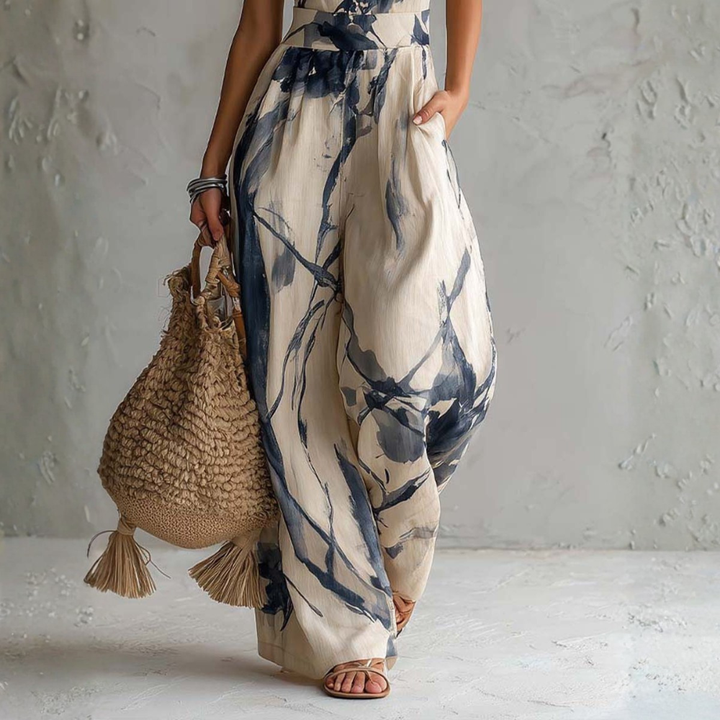 ORIETTA™ - Elegant Wide-Leg Jumpsuit