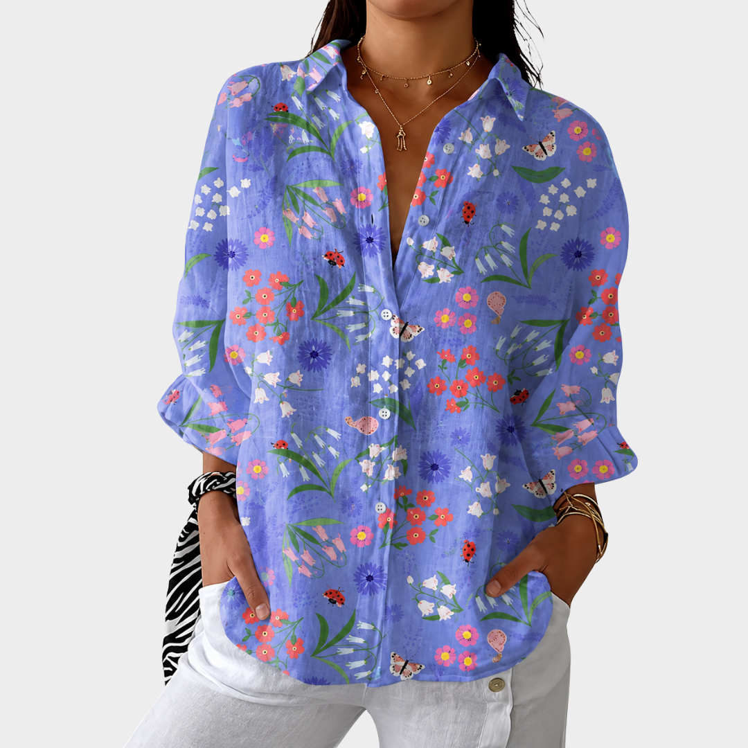 BEATRICE | Colourful Everyday Blouse