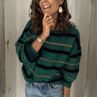 MALTI™ - Casual Long Sleeve Crewneck Sweater