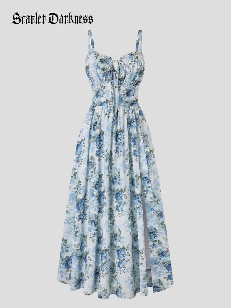 CORINNE™ - Floral Wedding Guest Dress