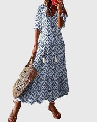 Imara™ - Boho Vintage Summer Maxi Dress