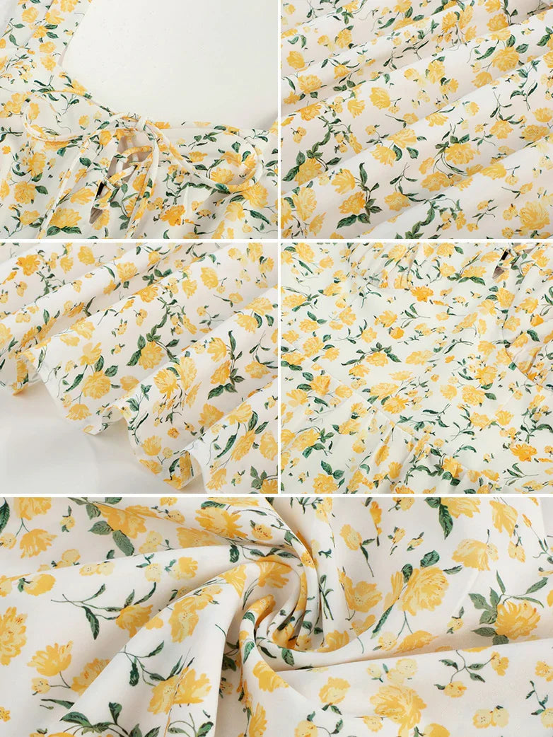 YVETTE™ - Summer Night Floral Wedding Dress