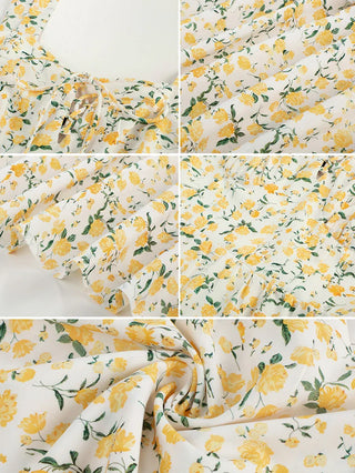 YVETTE™ - Summer Night Floral Wedding Dress