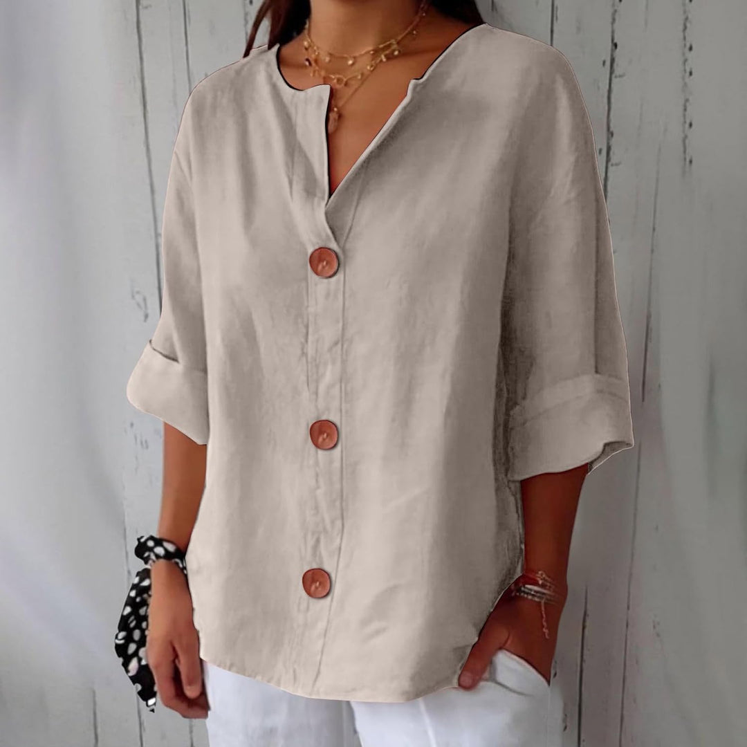 Beatrix - Loose-fitting Summer Blouse