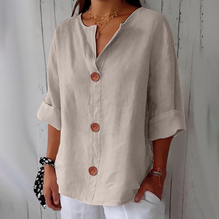 Beatrix - Loose-fitting Summer Blouse