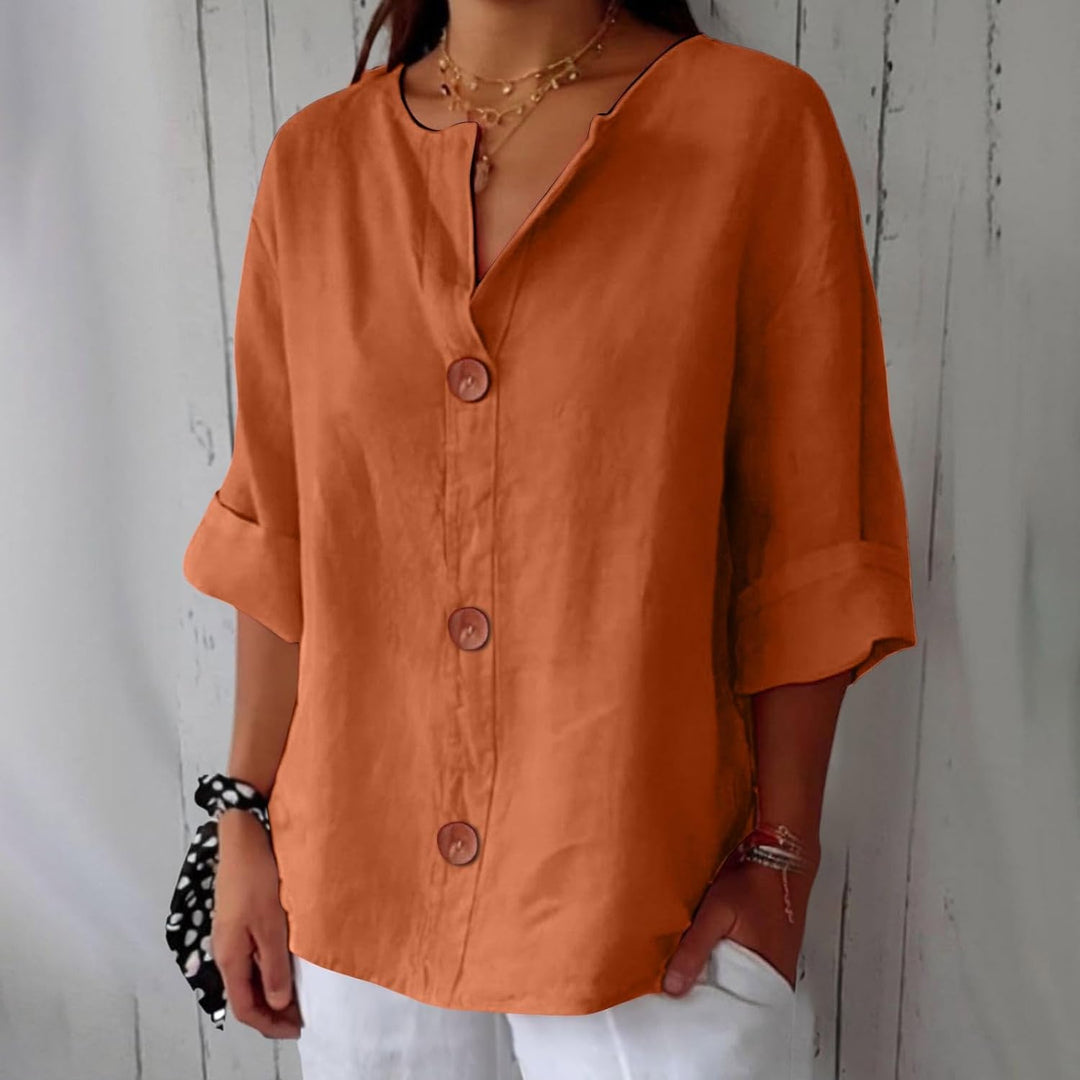 Beatrix - Loose-fitting Summer Blouse