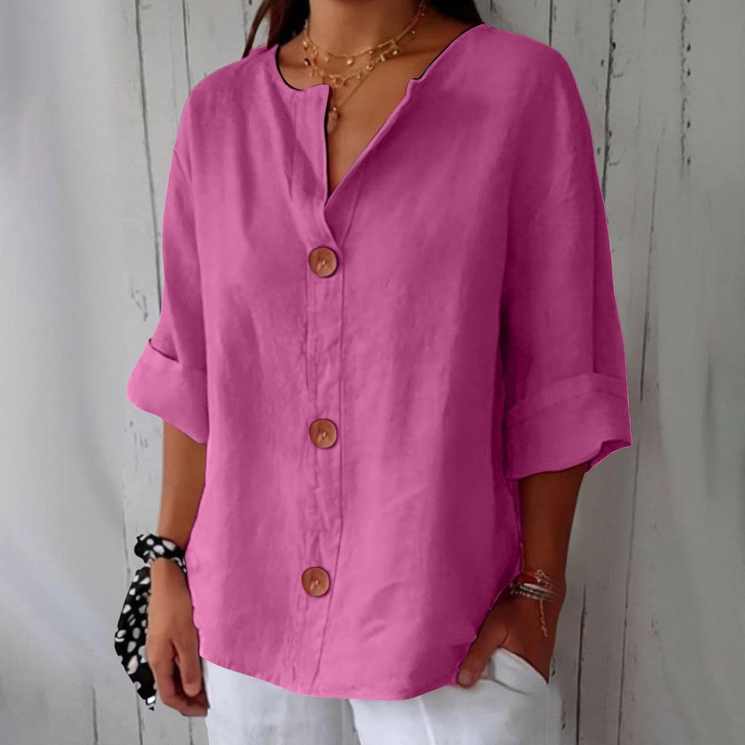 Beatrix - Loose-fitting Summer Blouse