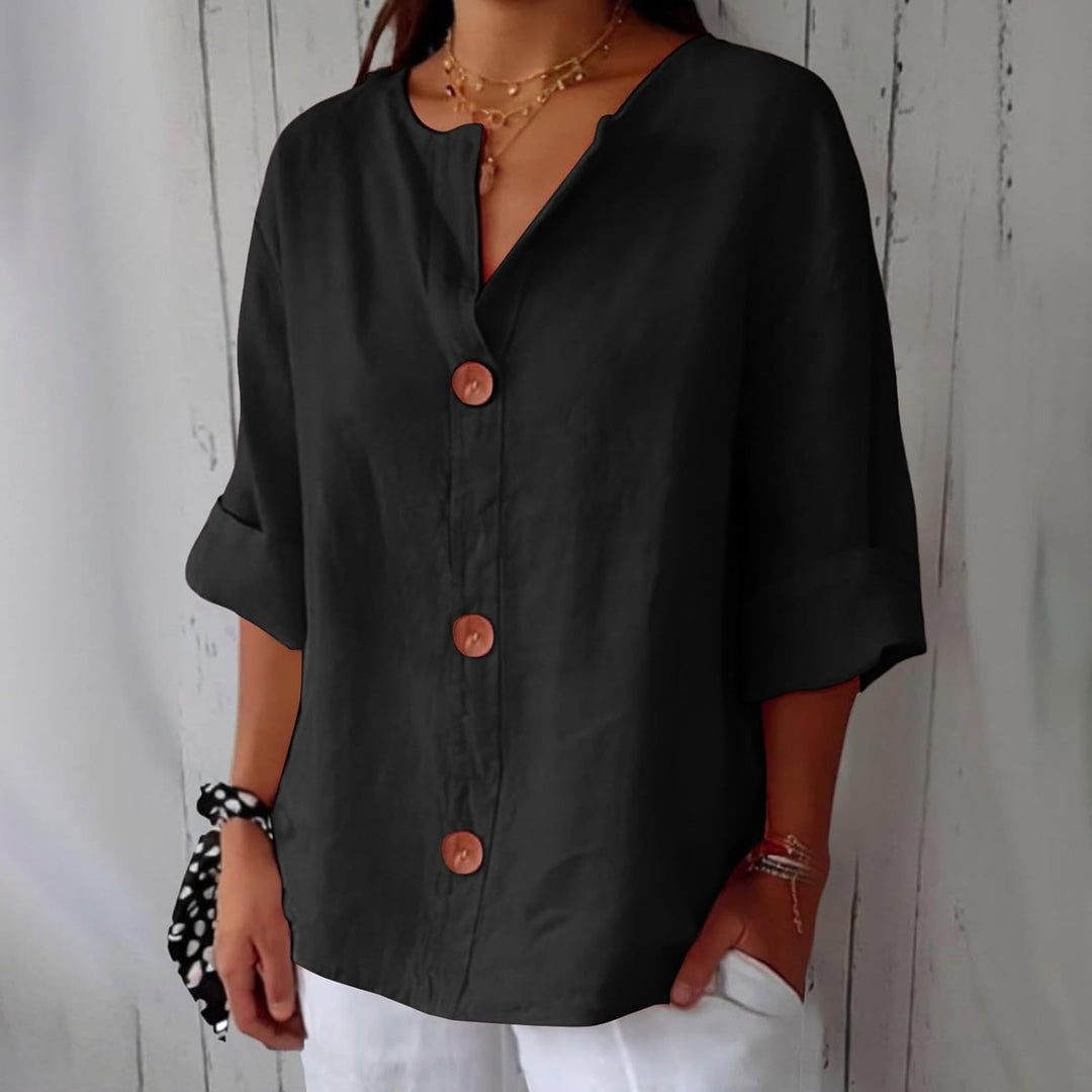 Beatrix - Loose-fitting Summer Blouse