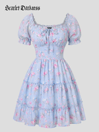 PASCALE™ - Victorian Summer Floral Dress