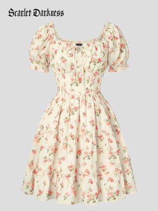 PASCALE™ - Victorian Summer Floral Dress