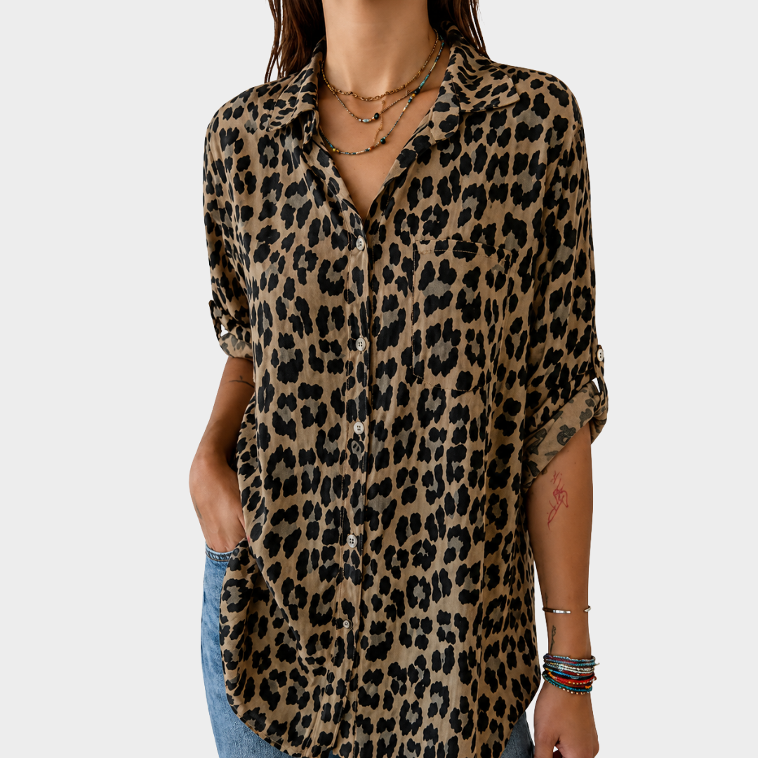 DIANTHE | Safari Chic Blouse