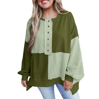 VICTORIA™ - Casual Long Sleeve Pullover with Crewneck for Daily Outfits