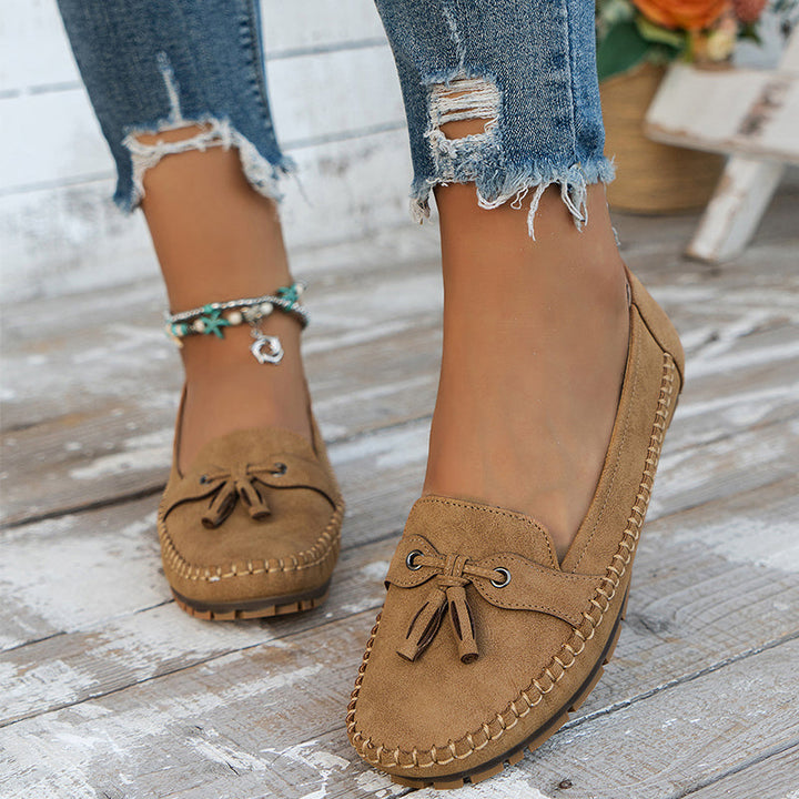 MARCHETTA™ - Orthopedic Bow Loafers - Brown