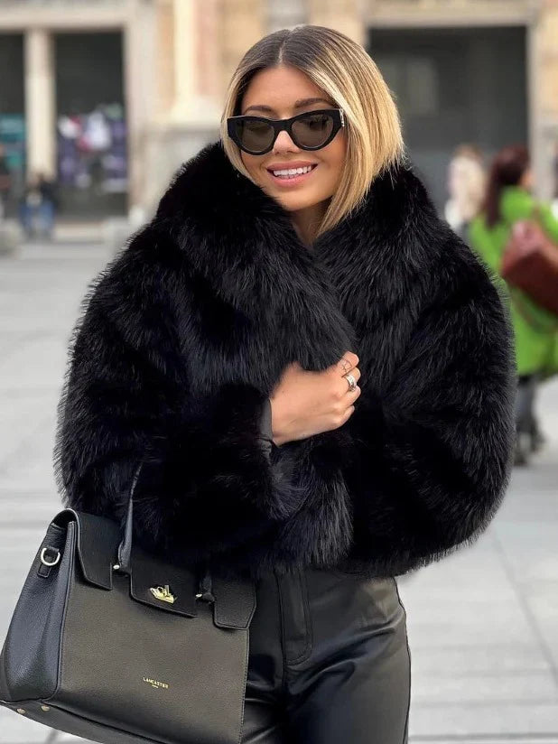 RENATA™ - Elegant Faux Fur Jacket