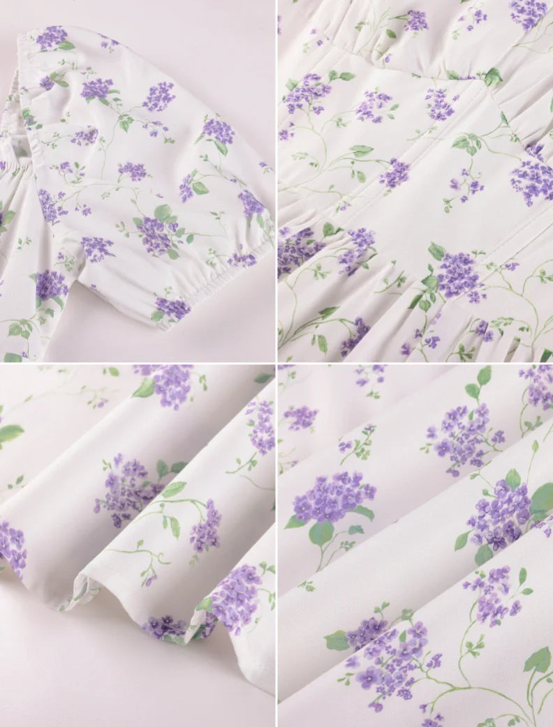 JOSETTE™ - Provence Slit Party Sundress