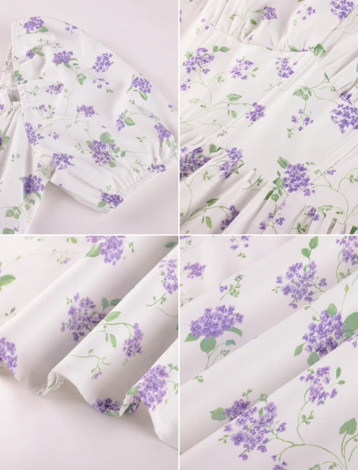 JOSETTE™ - Provence Slit Party Sundress