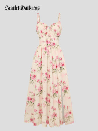 CORINNE™ - Floral Wedding Guest Dress