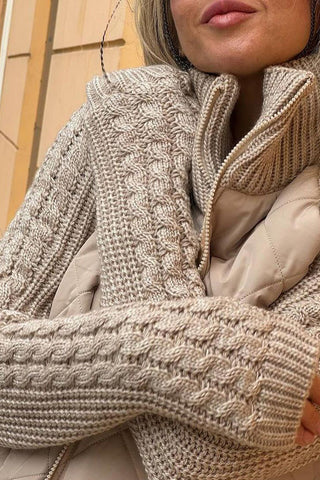 REINA™ - Quilted Knit Jacket