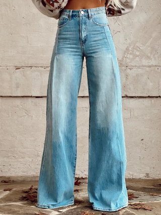 LUCIENNE™ - Elegant Wide-Leg Trousers