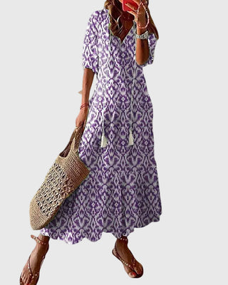 Imara™ - Boho Vintage Summer Maxi Dress