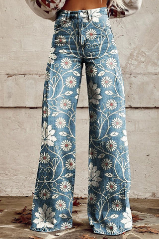 MARGAUX™ - Boho Chic Flowy Trousers