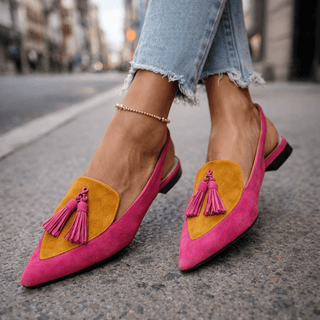 TALISKA - Pink and Mustard