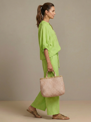 VERONA™ - Zip Blouson & Wide-Leg Pant Set