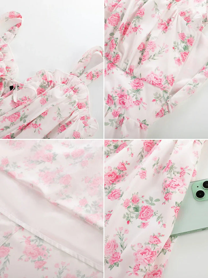 SOLANGE™ - Sweetheart Floral Wedding Dress