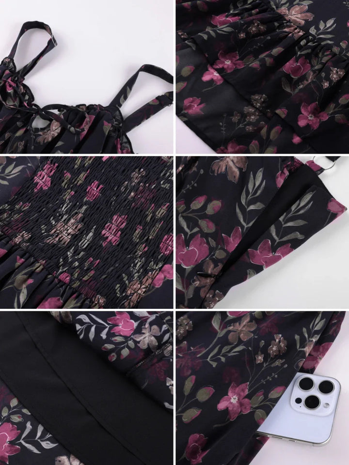 NADINE™ - Chiffon High-Low Wedding Guest Dress