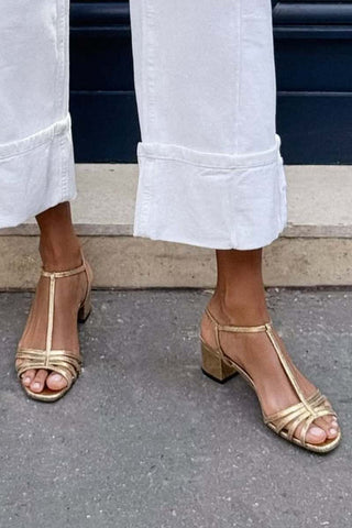 DELPHINE™ - Elegant Low-Heel Strap Sandals