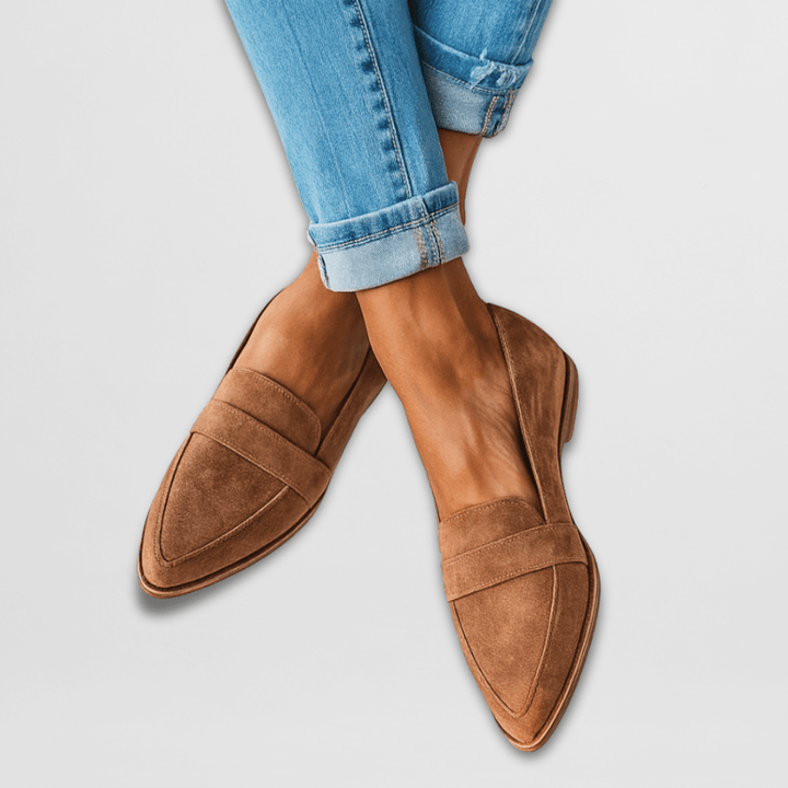 SOLENE™ - Orthopedic Soft Suede Loafers