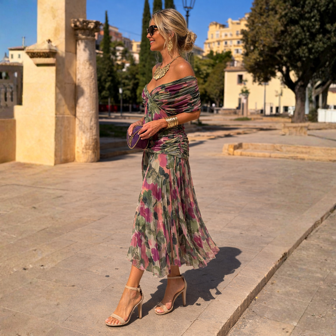 Anouk™ - Off Shoulder Maxi Dress