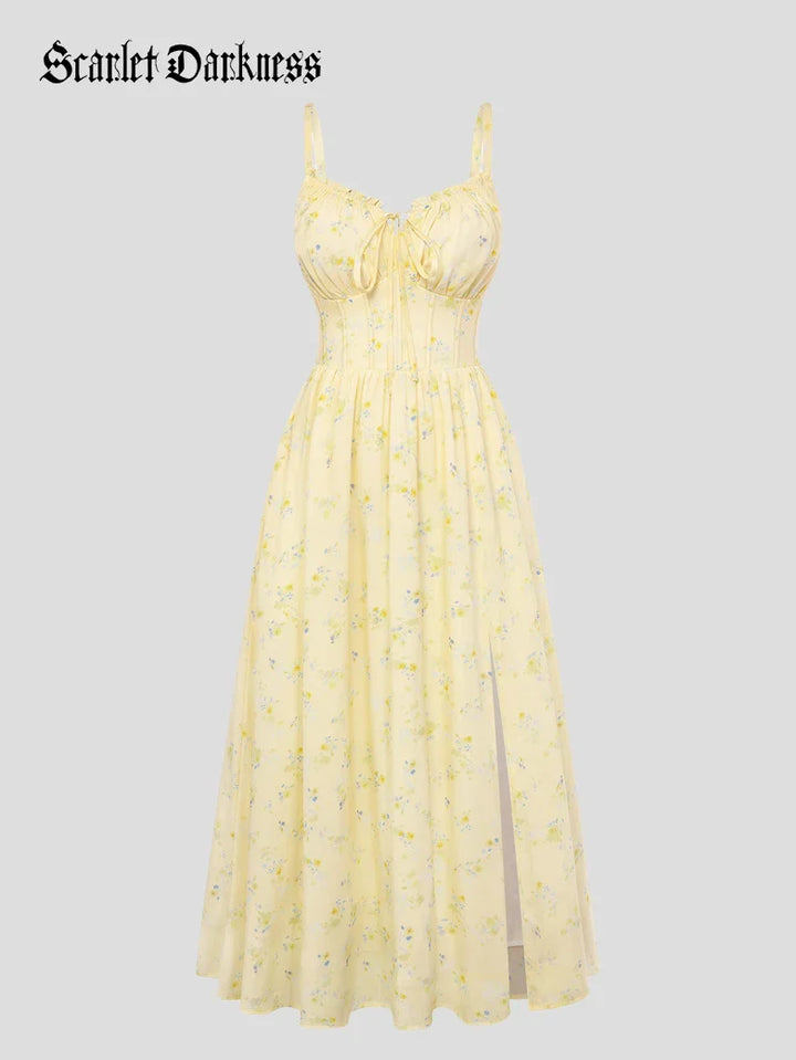 CORINNE™ - Floral Wedding Guest Dress