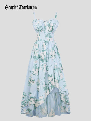 NADINE™ - Chiffon High-Low Wedding Guest Dress