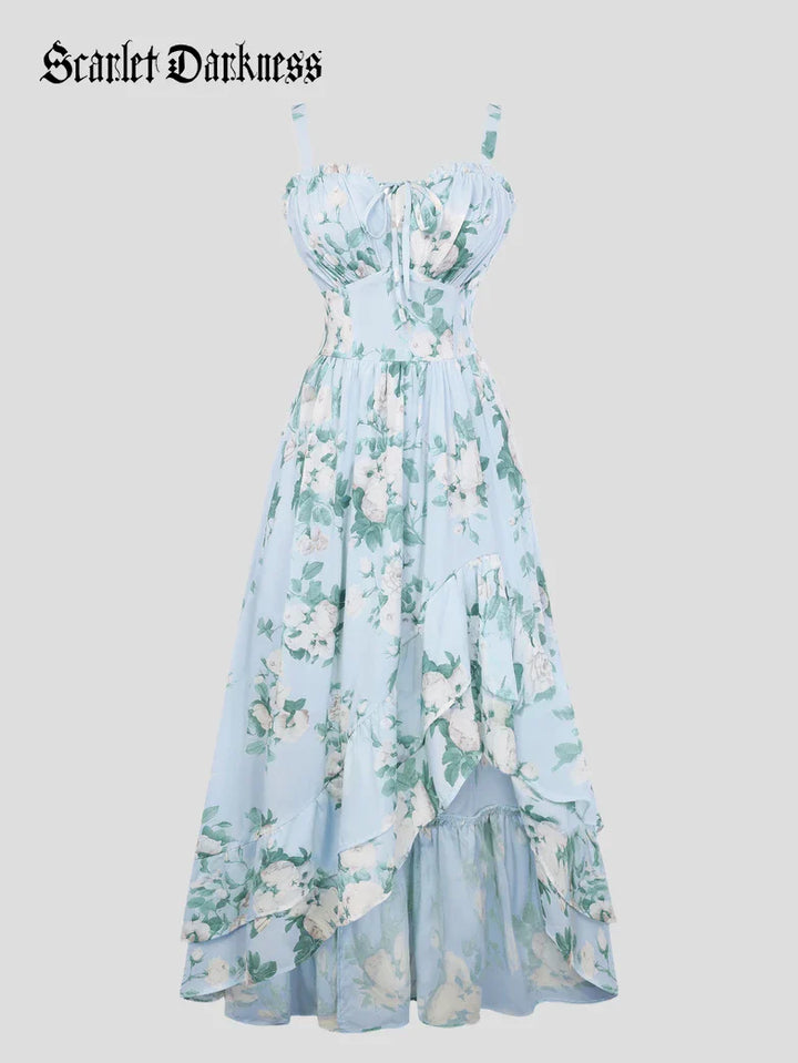 NADINE™ - Chiffon High-Low Wedding Guest Dress
