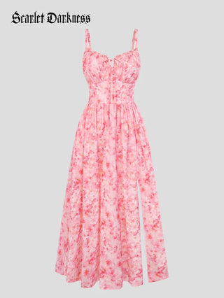 CORINNE™ - Floral Wedding Guest Dress