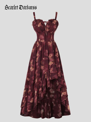 NADINE™ - Chiffon High-Low Wedding Guest Dress
