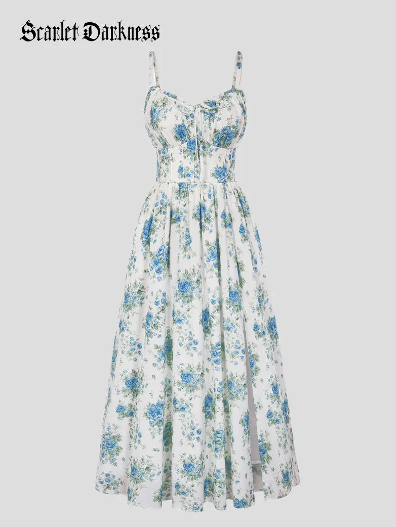 CORINNE™ - Floral Wedding Guest Dress