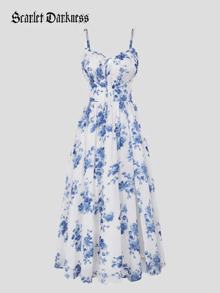 CORINNE™ - Floral Wedding Guest Dress