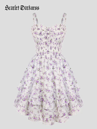 FABIENNE™ - Spring Tea Party Milkmaid Dress