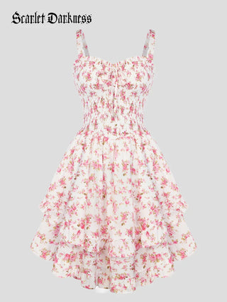 FABIENNE™ - Spring Tea Party Milkmaid Dress