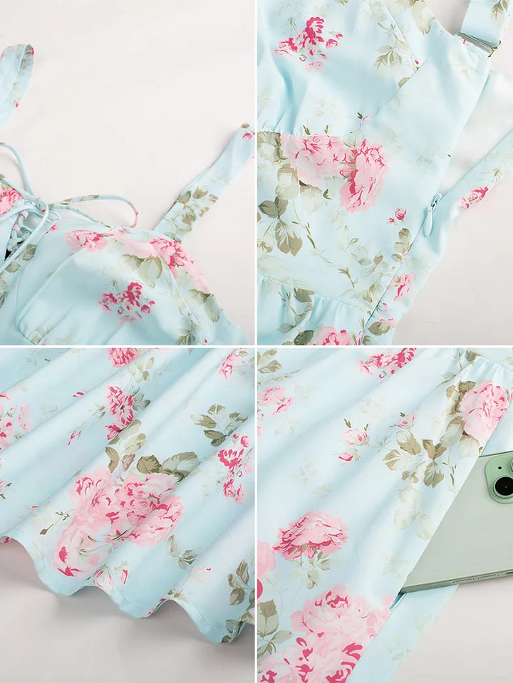 YVETTE™ - Summer Night Floral Wedding Dress