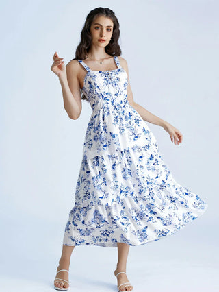 YVETTE™ - Summer Night Floral Wedding Dress
