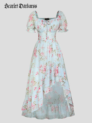 RAPHAELLE™ - Victorian Puff-Sleeve Wedding Dress