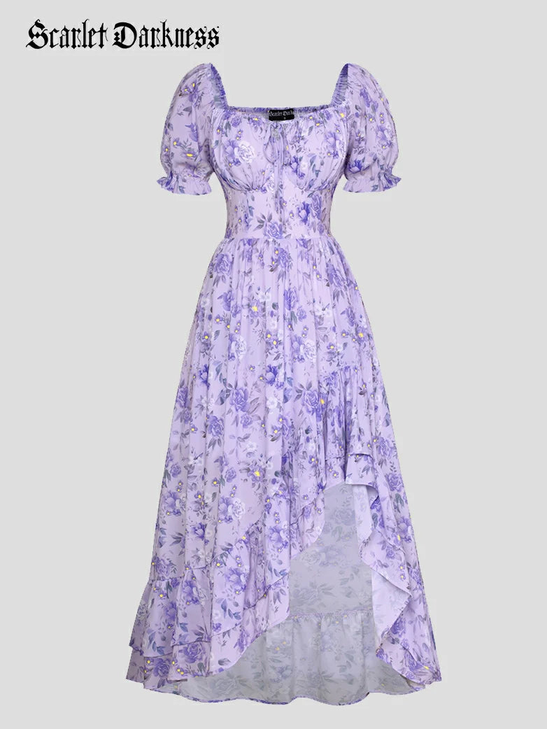 RAPHAELLE™ - Victorian Puff-Sleeve Wedding Dress