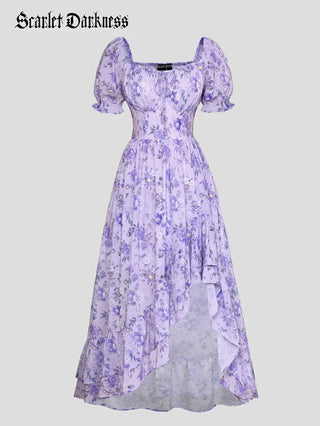 RAPHAELLE™ - Victorian Puff-Sleeve Wedding Dress